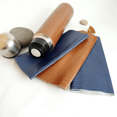 Fundas Termo Bala Linea Croco Azul y Suela(ESTANDAR)