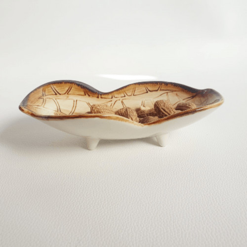 Plato Ceramica Diseño Maní