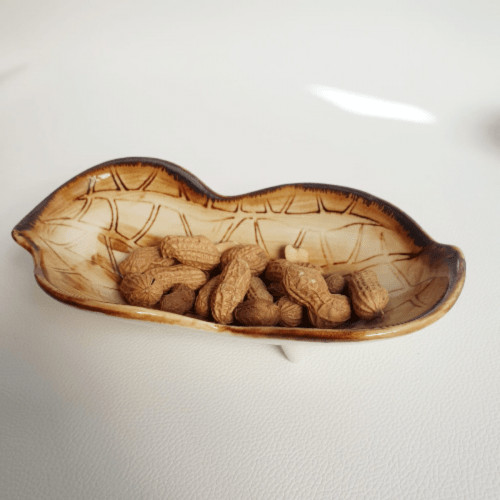 Plato Ceramica Diseño Maní