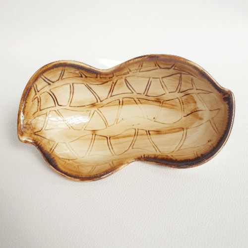 Plato Ceramica Diseño Maní