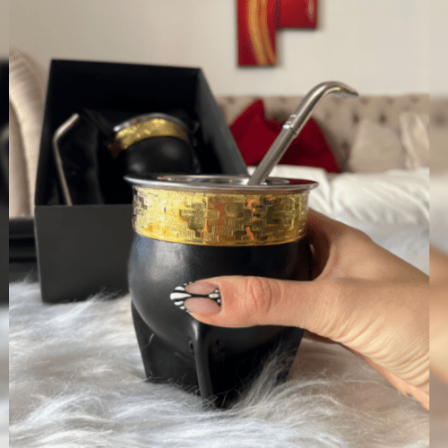 Mate imperial+Caja+Bombilla boquilla Curva