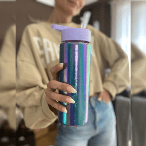Botellita línea espejo (750cc)