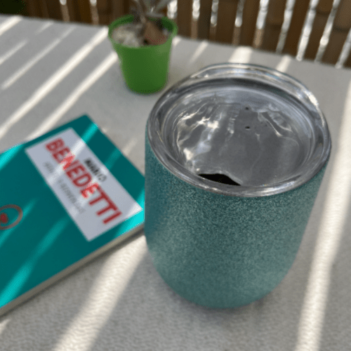 Vaso&Mate Termico Glitter con Bombilla (360cc)